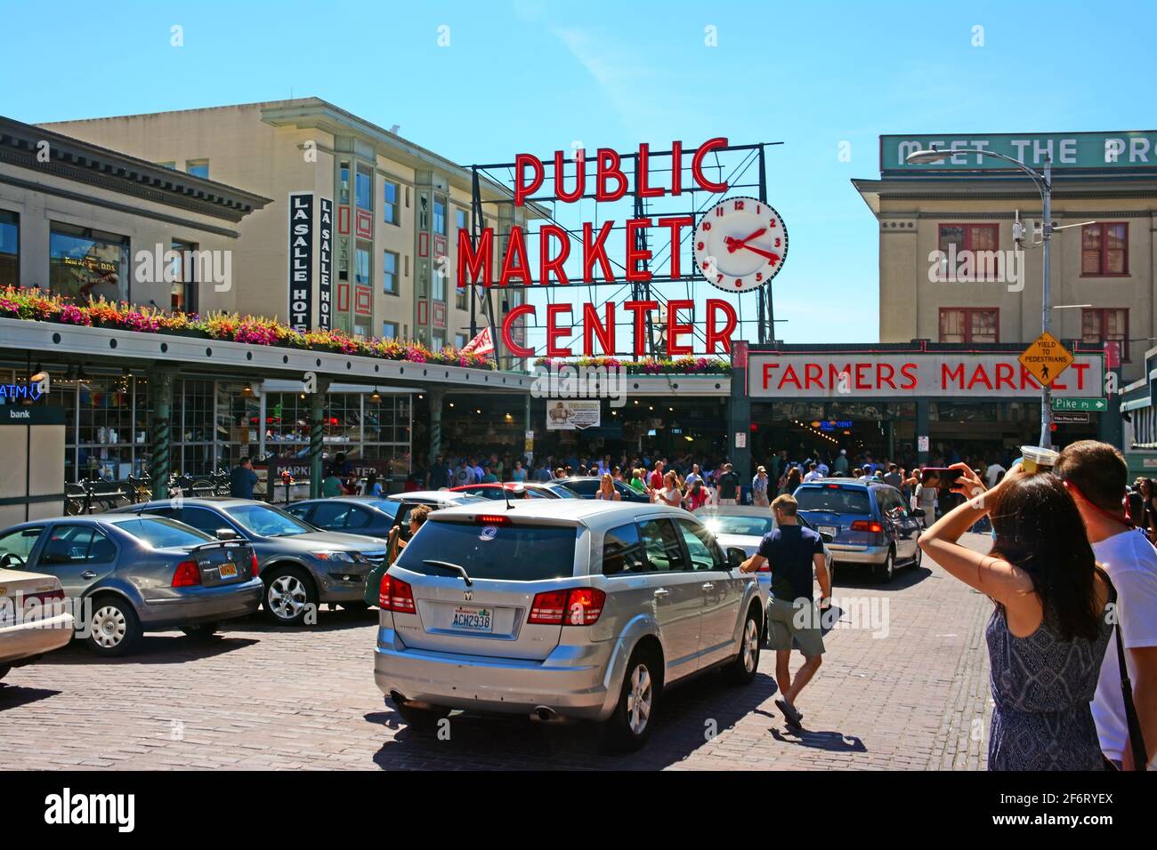 Public Market Center Seattle, Washington Stock Photo Alamy
