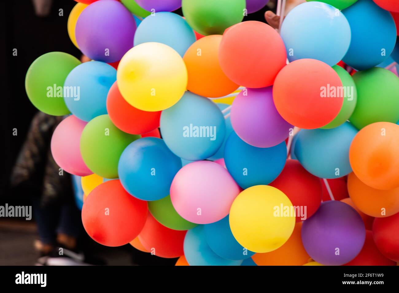 Outdoor birthday party balloons hi-res stock photography and images - Alamy