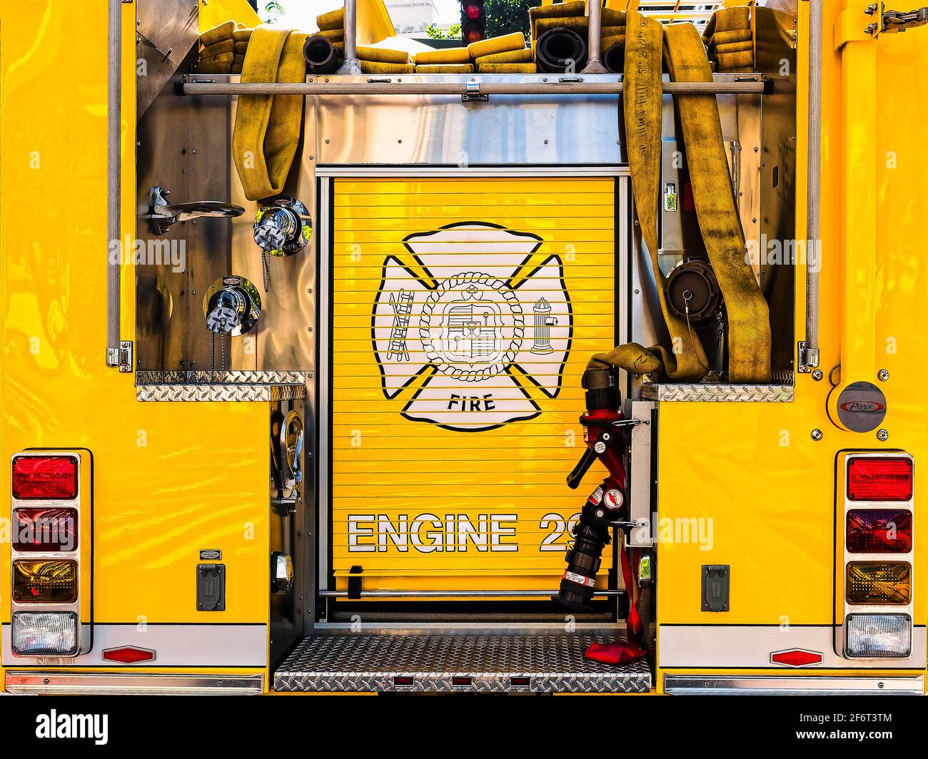Fire Truck. Honolulu. Hawaii Stock Photo Alamy