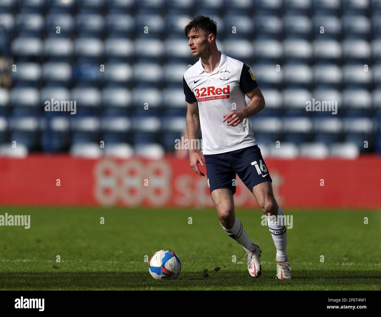 Deepdale Stadium Preston Lancashire Uk 2nd Apr 2021 English Football League Championship Football Preston North End