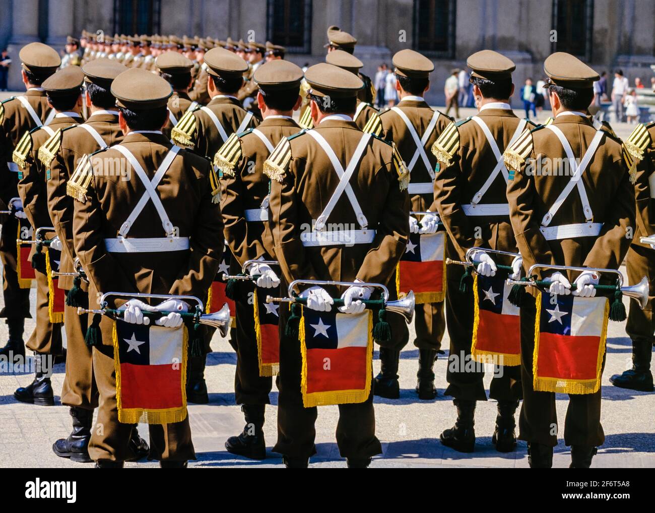 Military Parade. Santiago de Chile. Chile Stock Photo Alamy