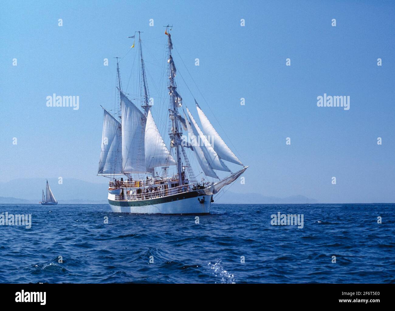 Sailboats. Vigo. Spain Stock Photo Alamy