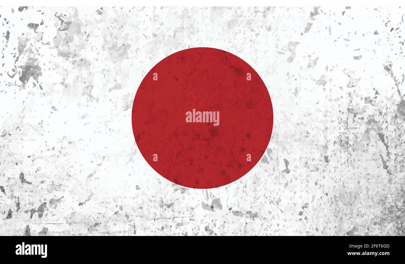 Grunge vector japan flag colorful for web and design work Stock Vector ...