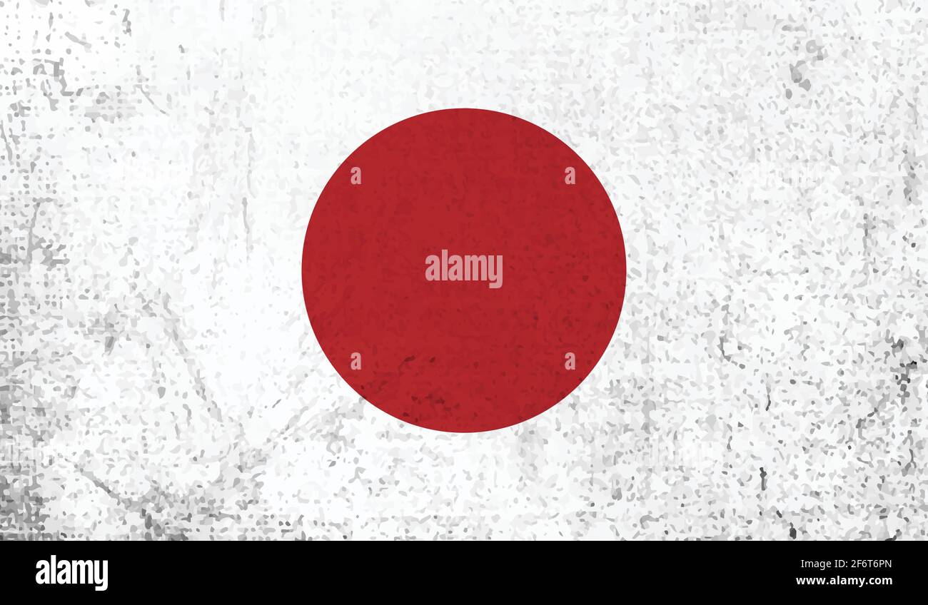 Grunge vector japan flag colorful for web and design work Stock Vector ...