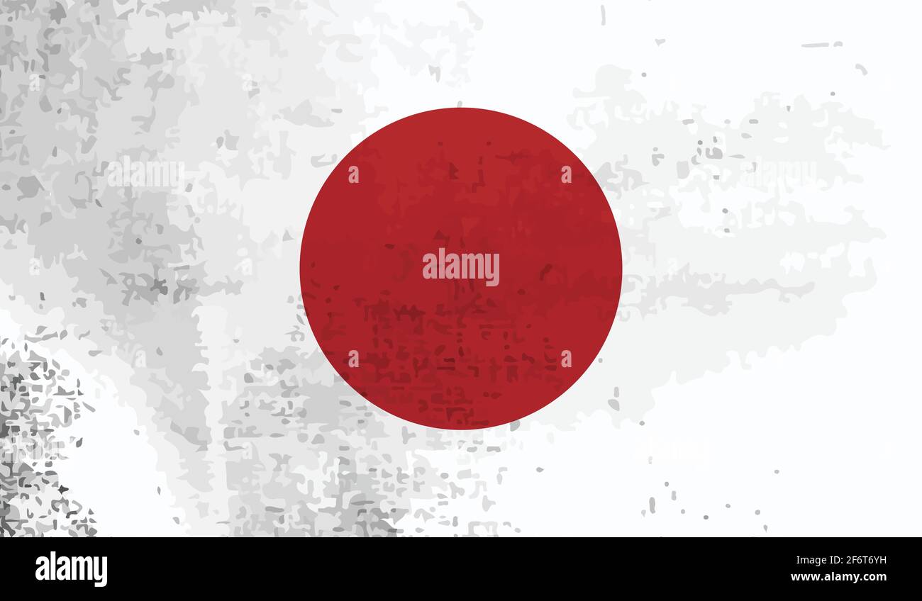 Grunge vector japan flag colorful for web and design work Stock Vector ...
