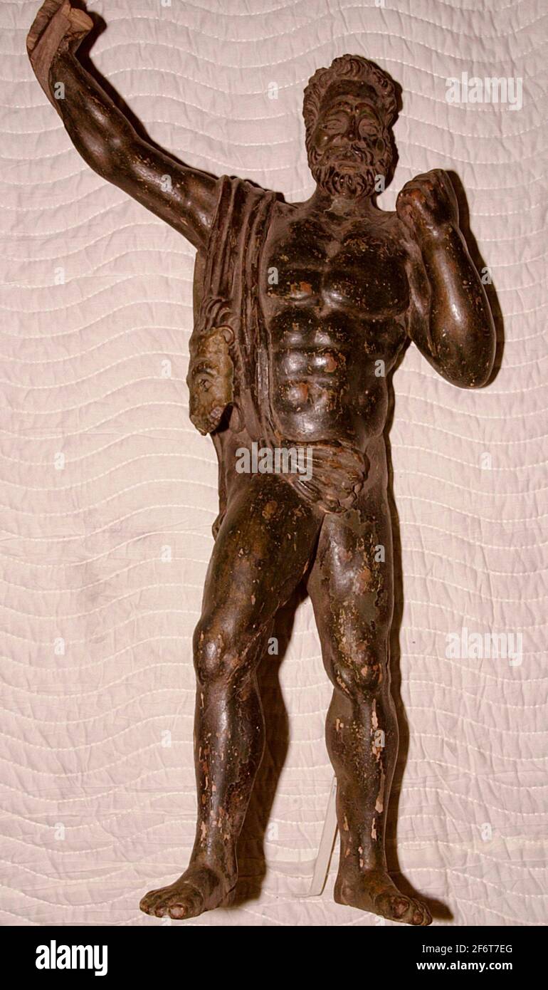 Hercules Sitting On A Bull