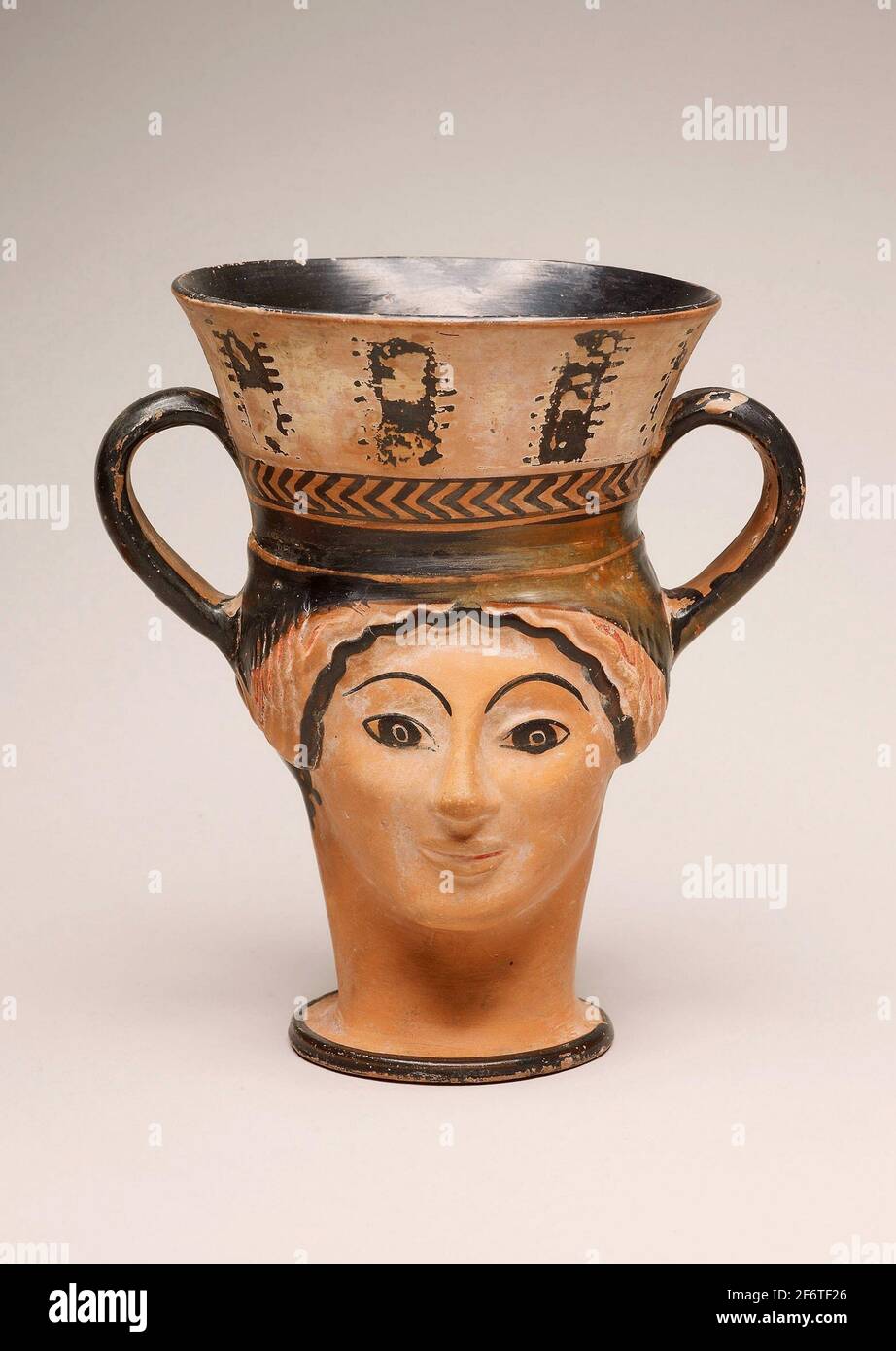 Author Ancient Greek. Kantharos (Wine Cup) in the Shape of a Female