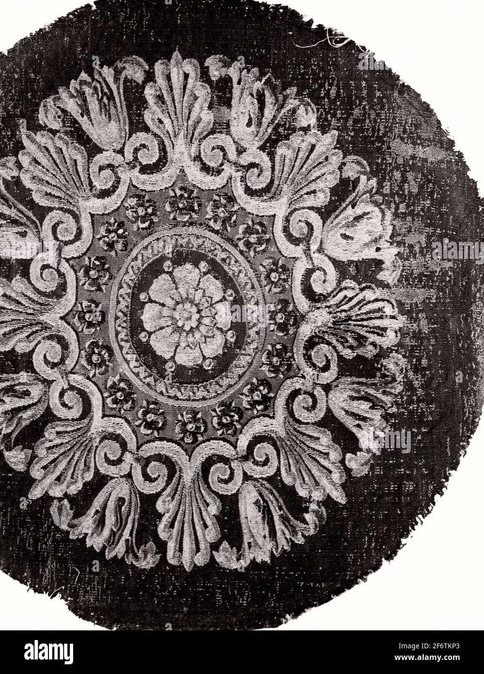 Chair Cover 1775 1825 France, Aubusson. Wool and silk, slit and