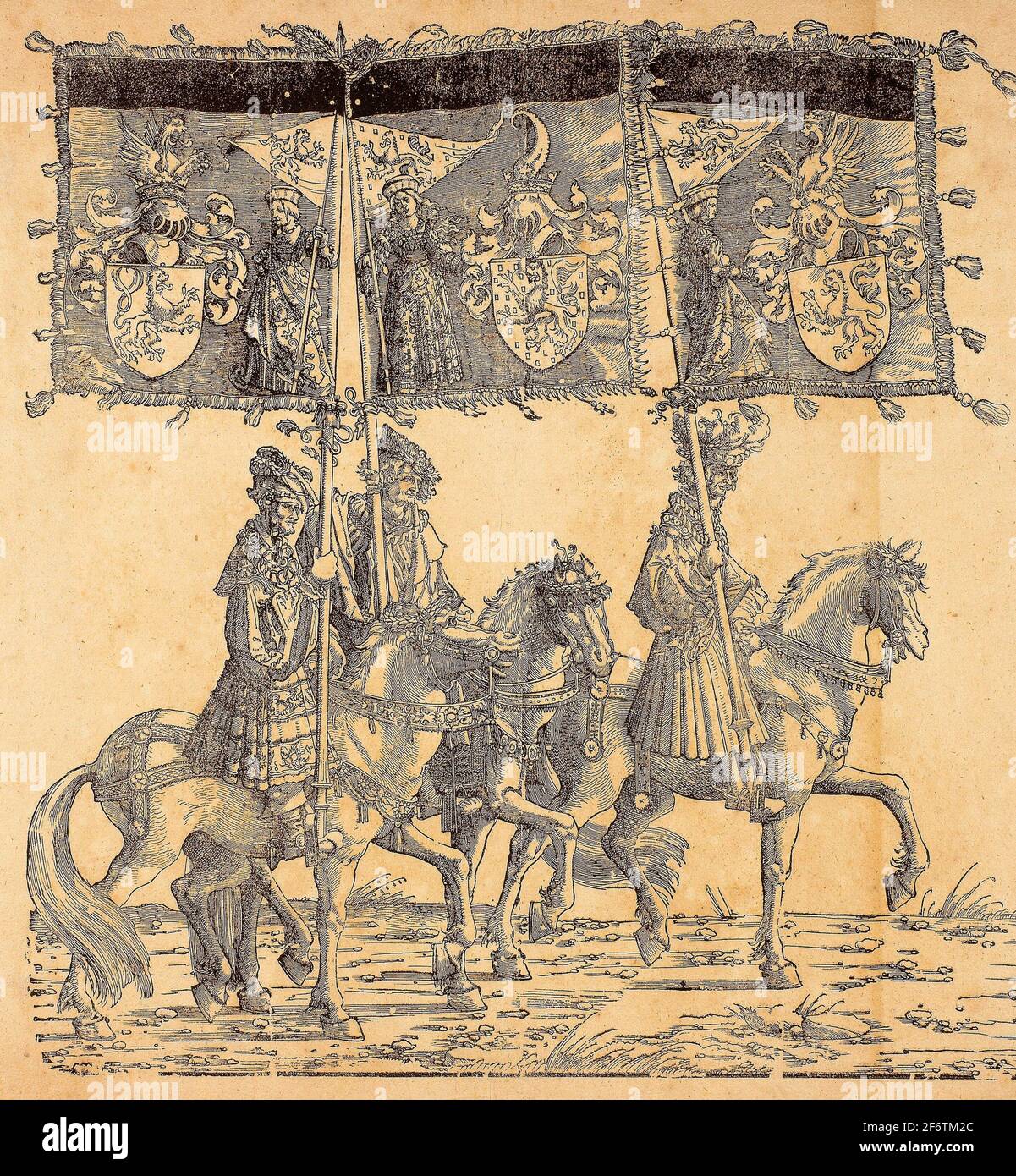 Author Hans Burgkmair, the elder. Triumph of Maximilian Hans