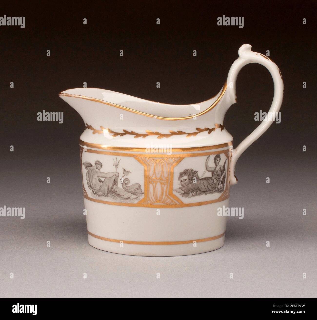 Worcester Royal Porcelain Company. CreamerAbout 1800Worcester