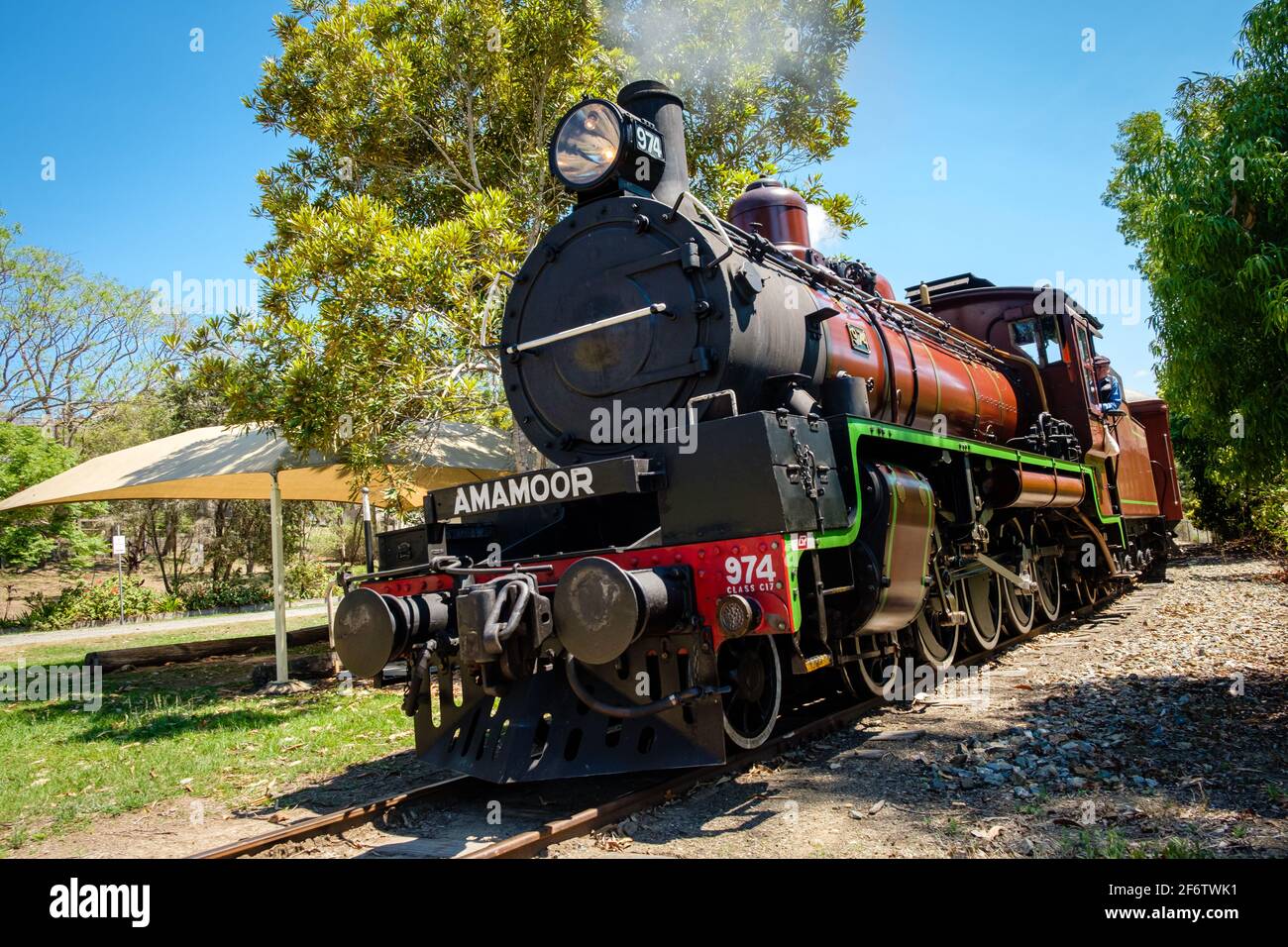 The Mary Valley Rattler - Dagun Station Stock Photo - Alamy