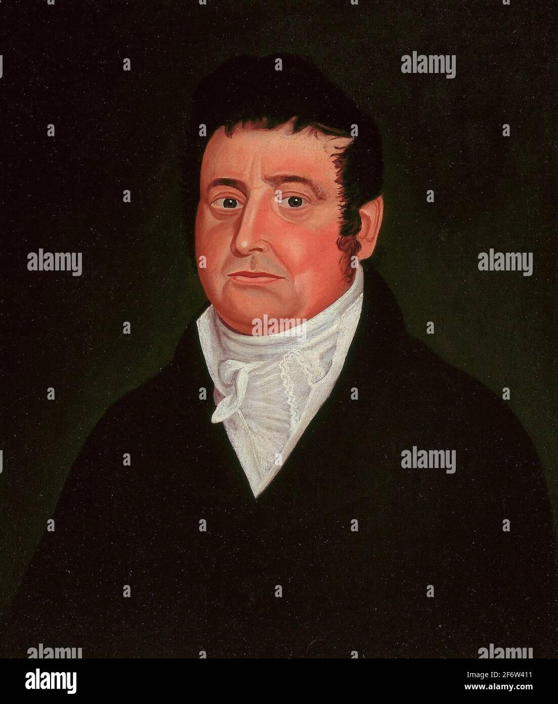 Man in Black - 1820 - 40 - American. Oil on canvas. 1820 - 1840. United ...