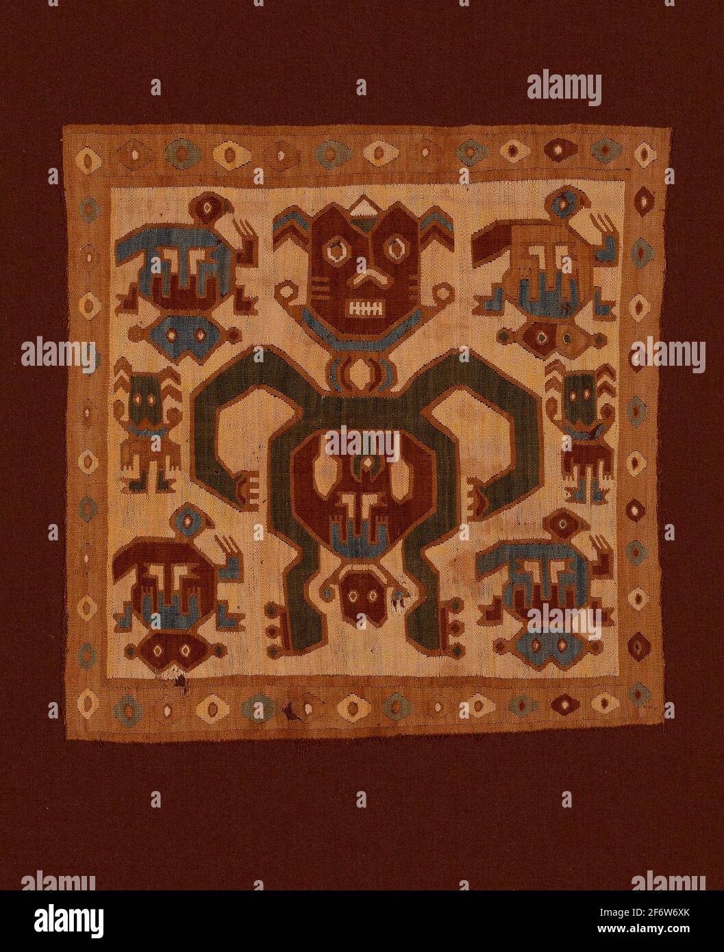 Author Rimac. Panel A.D. 1000/1476 Peru, central coast, Possibly