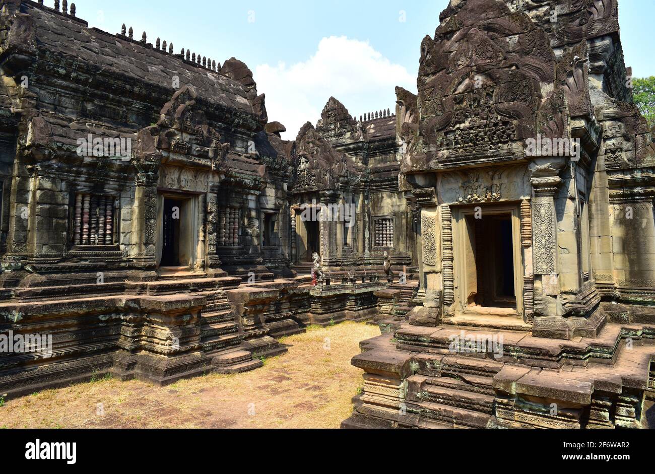 Banteay Samre temple. Angkor, Siem Reap, Cambodia. Stock Photo