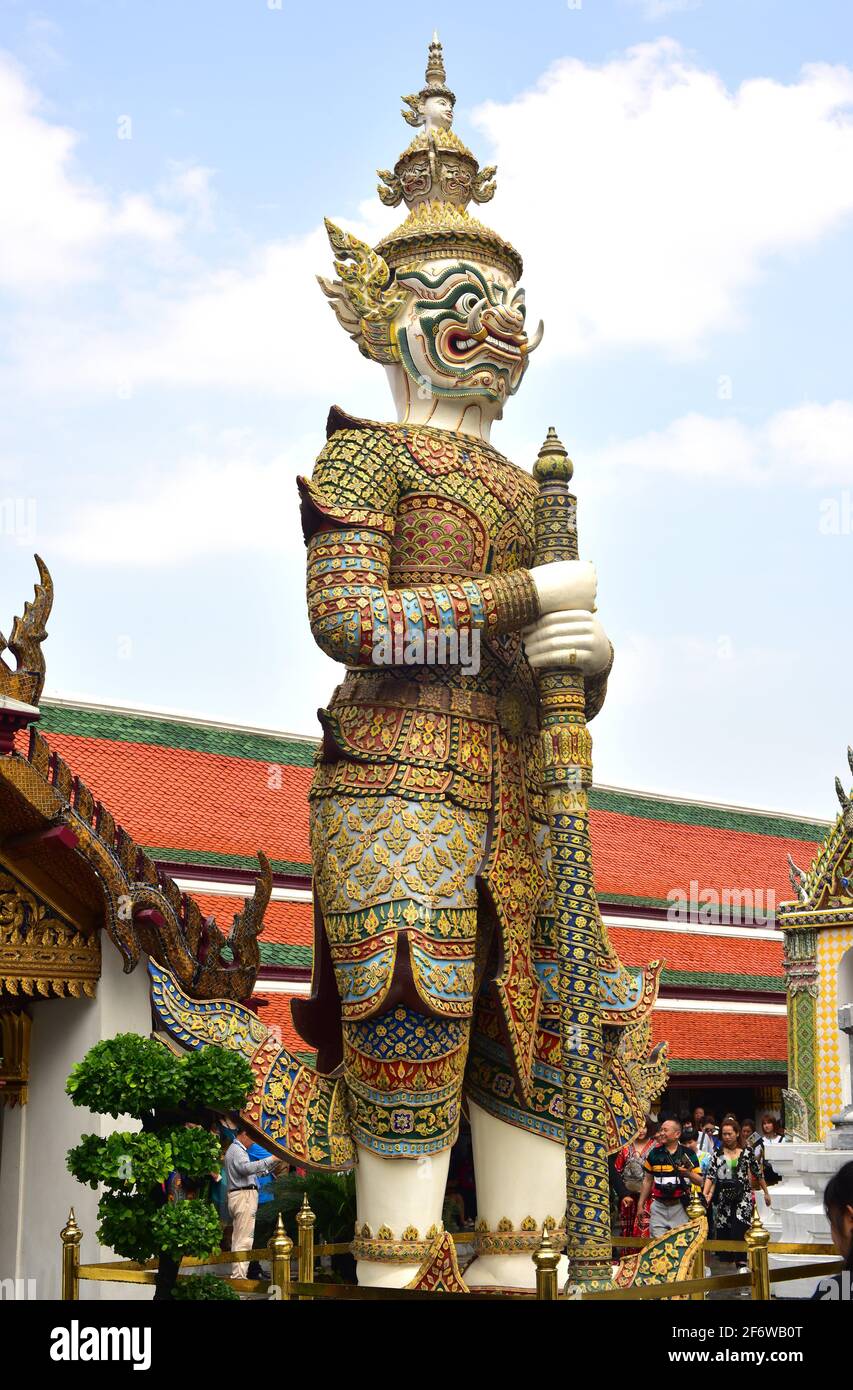 Bangkok, The Grand Palace. Thailand. Stock Photo