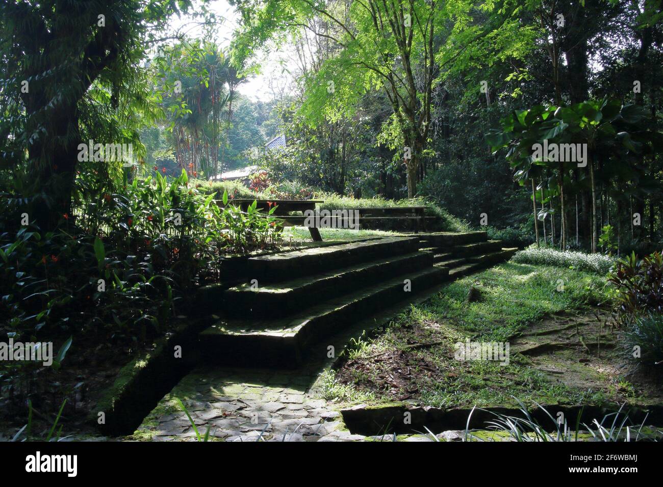 Scenery of Kuching Matang family park garden, kuching, sarawak