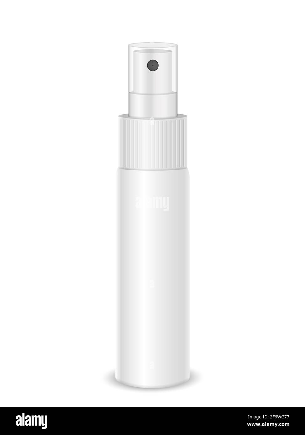 Spray bottle on a white background. Vector illustration Stock Photo - Alamy
