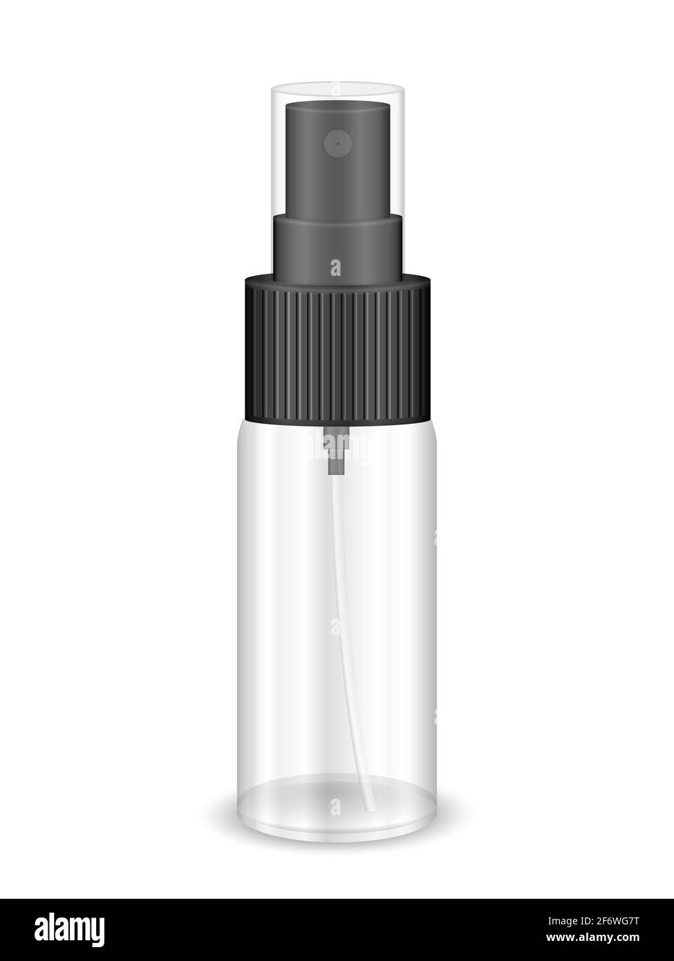 Spray bottle on a white background. Vector illustration Stock Photo - Alamy