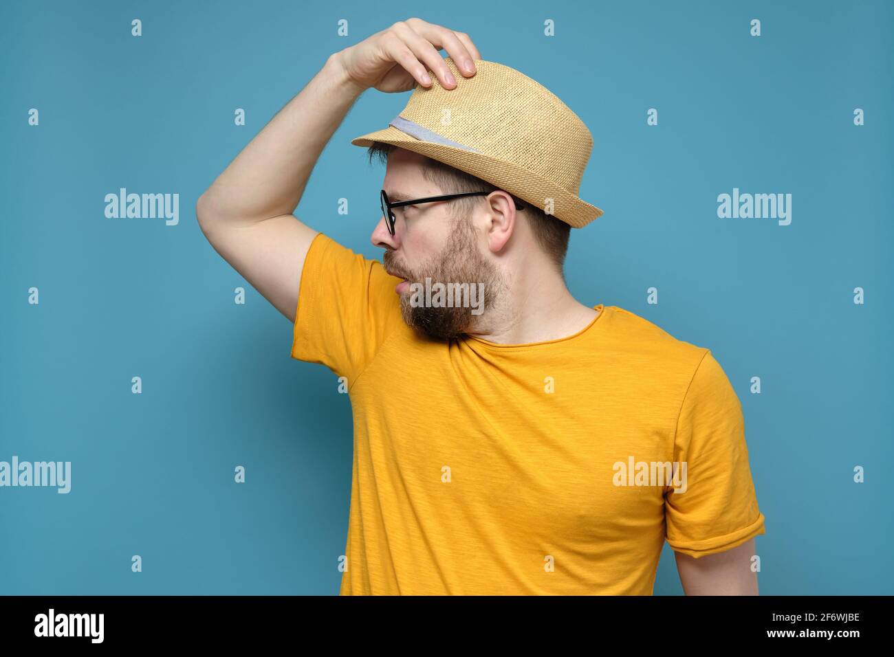 Spring Hat Man The Hat Makes The Man