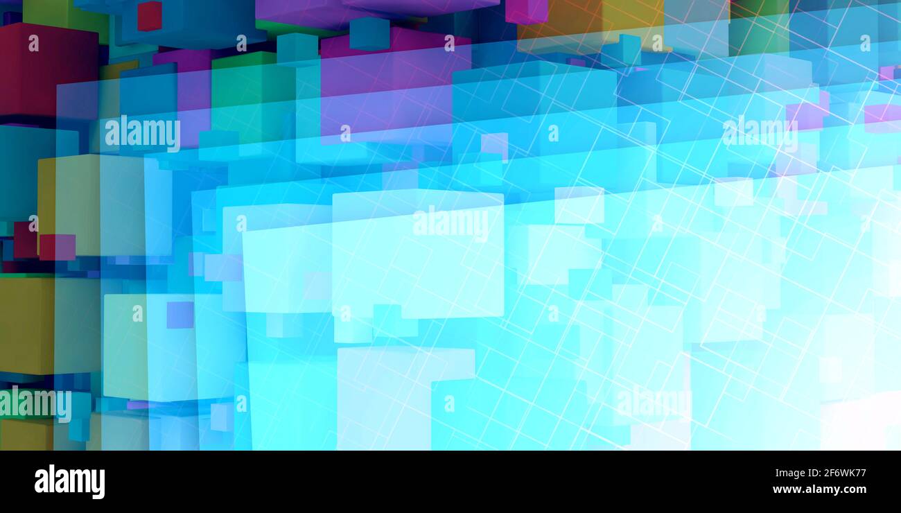 Modern Science Research and Engineering Design Art Stock Photo Alamy