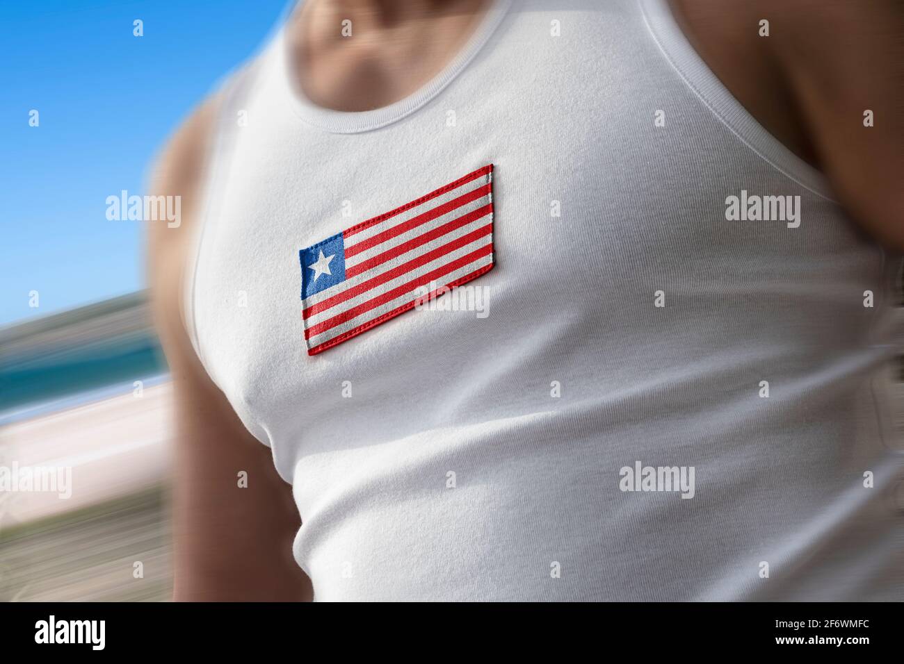 Monrovia flag hires stock photography and images Alamy