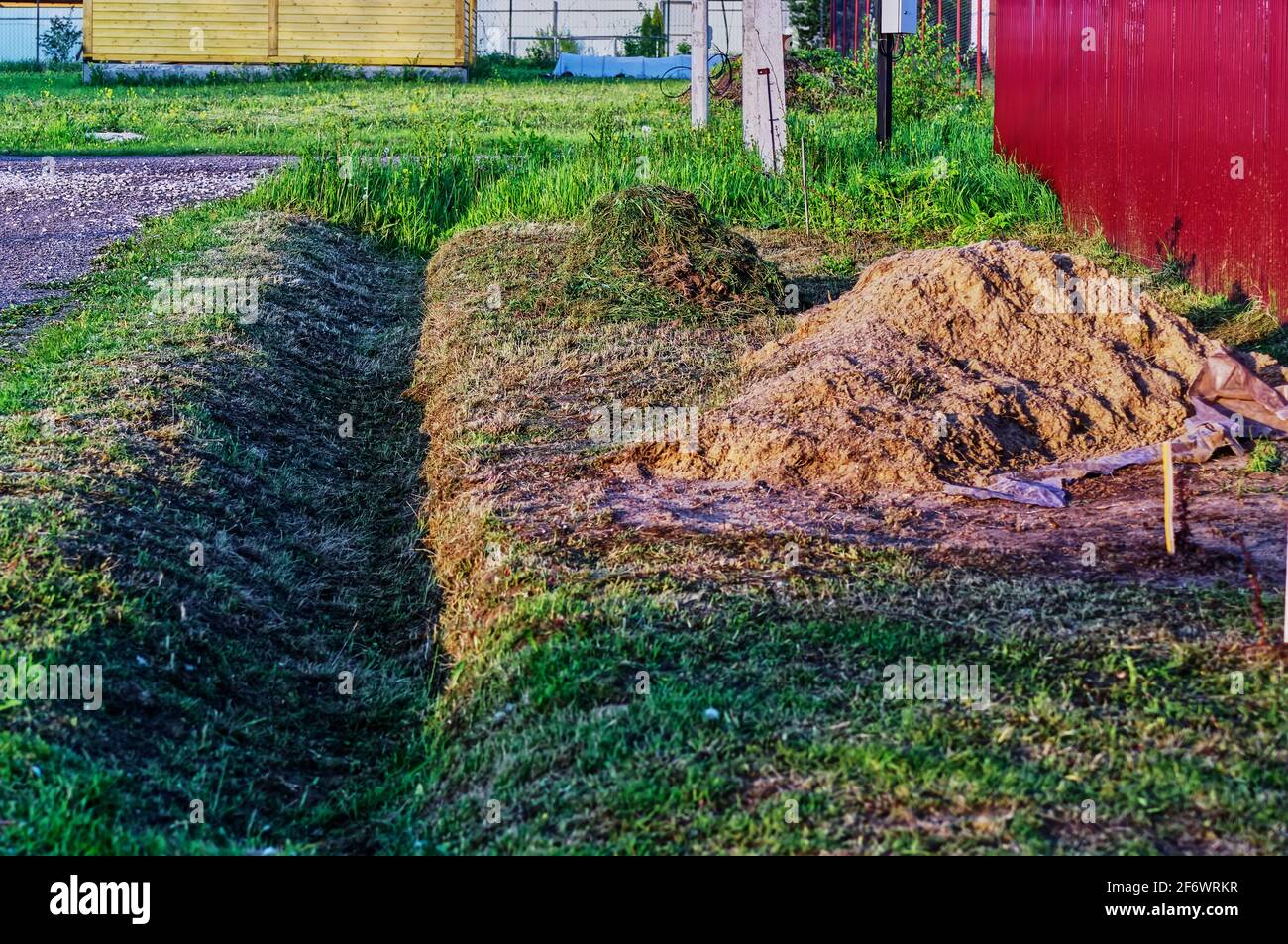 Spring Ruissa summer village in spring, Russia Stock Photo - Alamy
