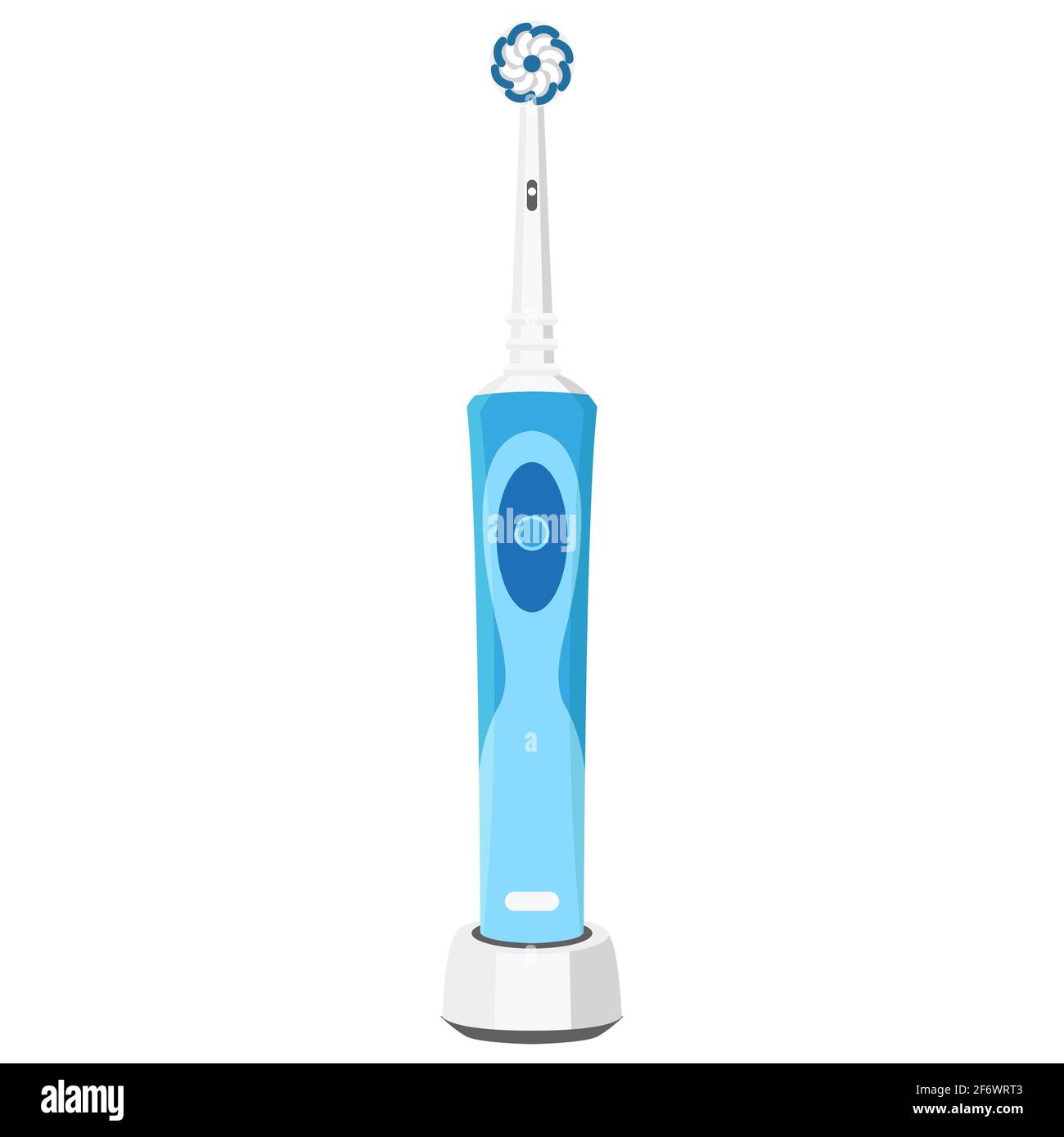 Vector isolated object illustration oral dental care electric ...
