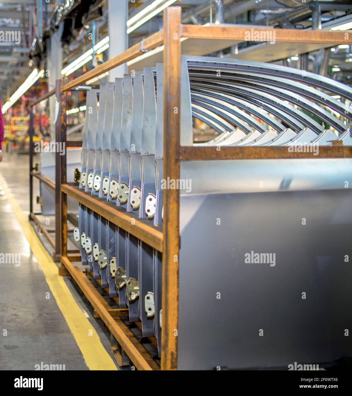 New car door for the manufacture of machinery Stock Photo Alamy