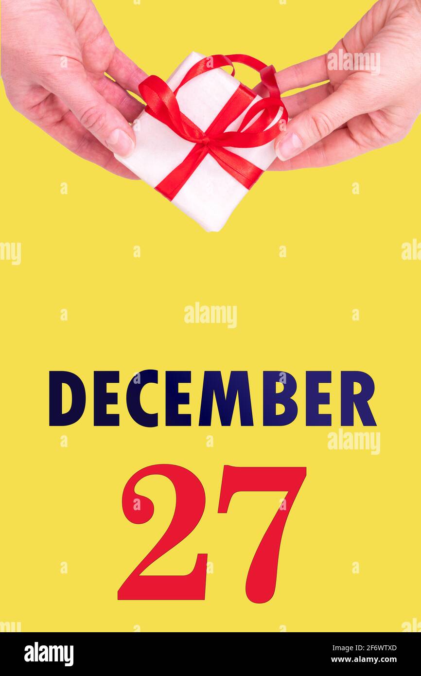 Birthday december 27 hi-res stock photography and images - Alamy
