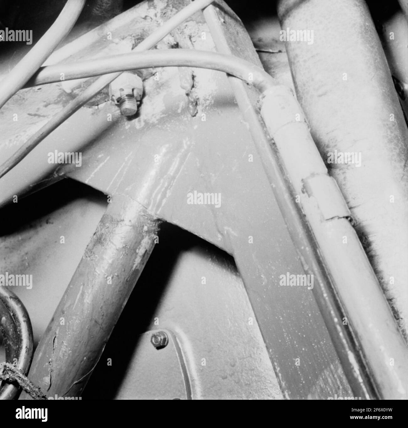 T41 Machine bed.T 41 (depicted name Stock Photo Alamy