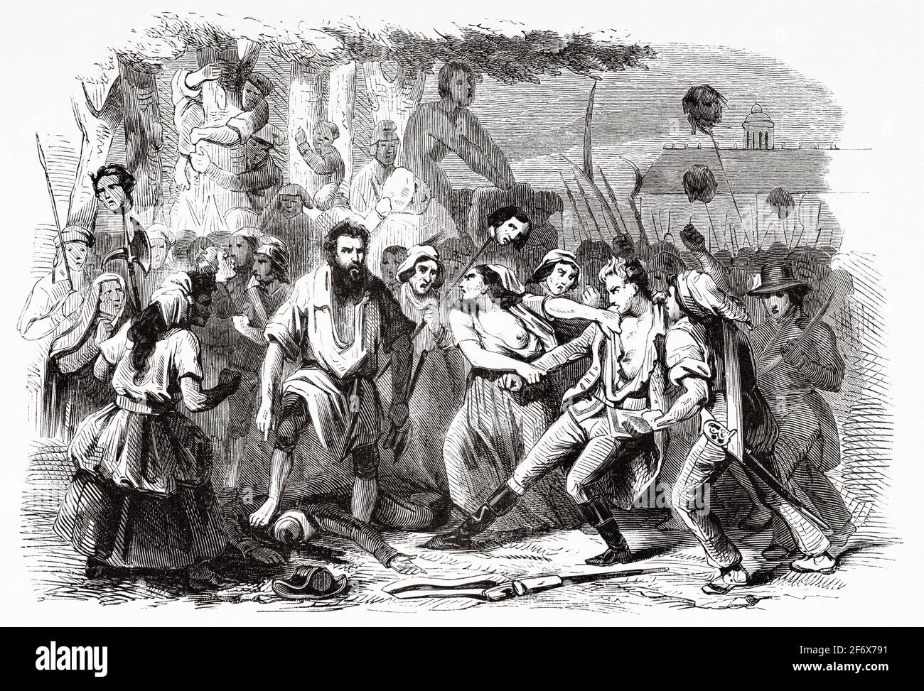 Heads On Pikes French Revolution