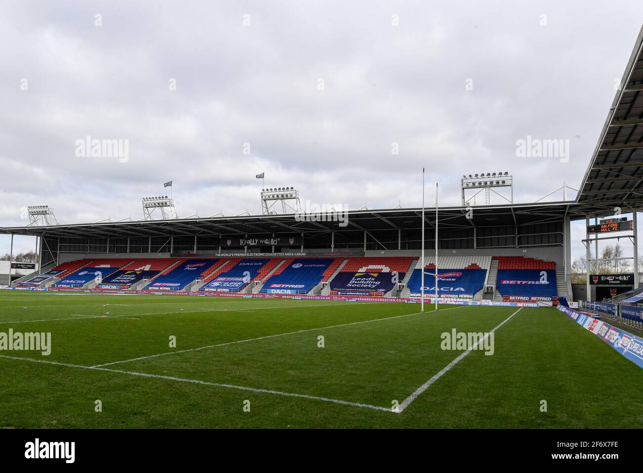St Helens, UK. 03rd Apr, 2021. A general view of the Totally Wicked