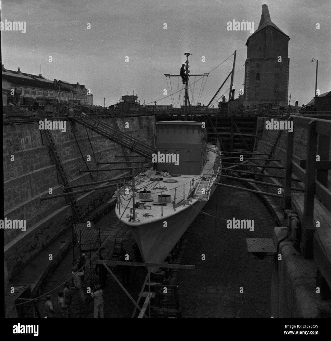 Torpedo boat 101torpedo boat 101 in the dock.Torpedo boat