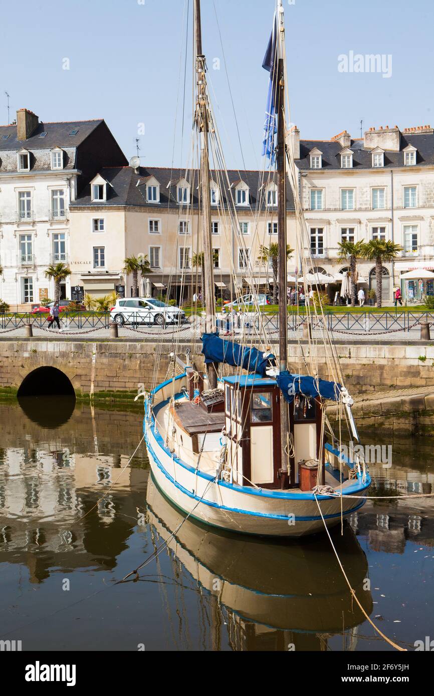 Port of Vannes Stock Photo