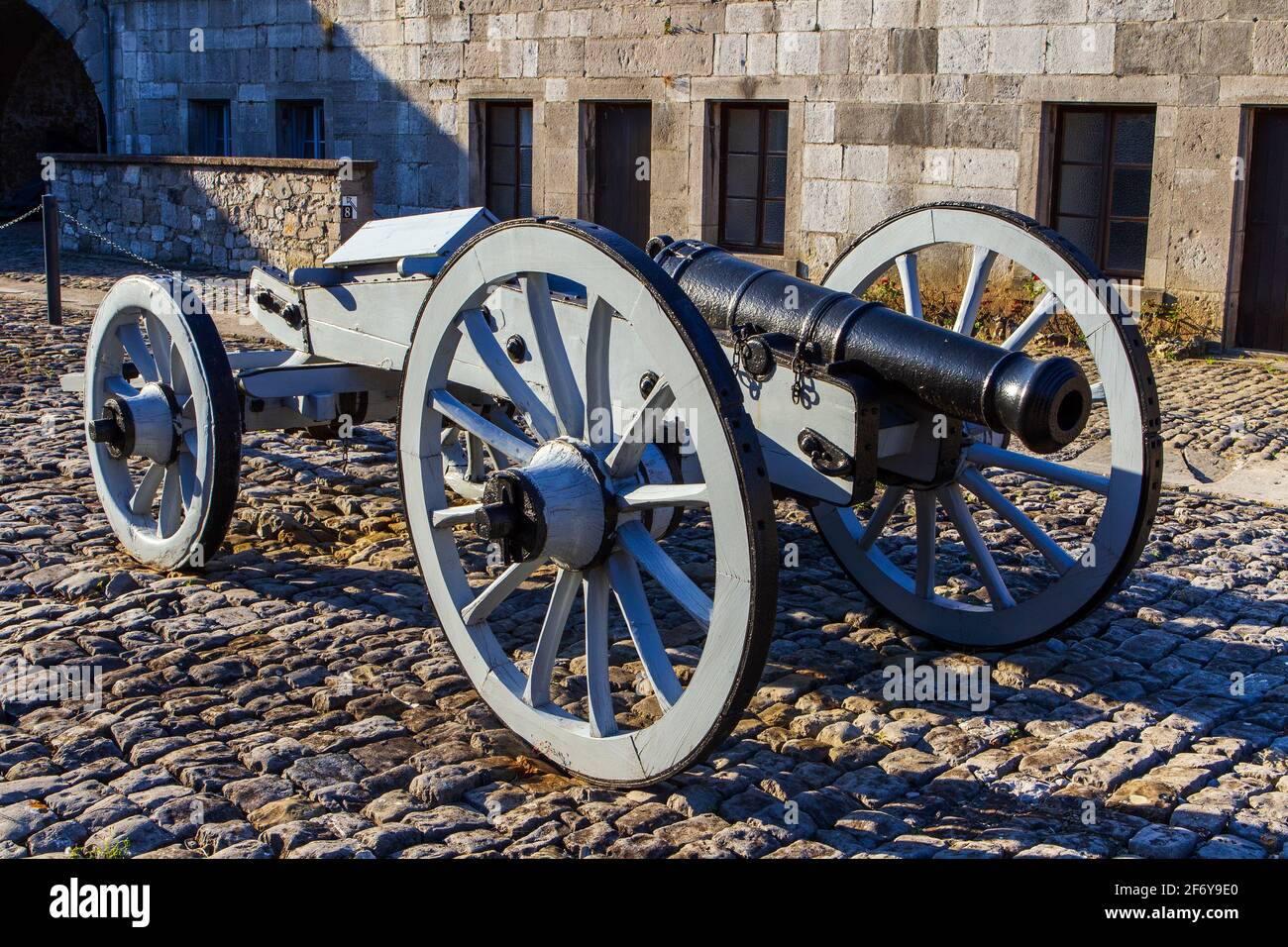 French Gribeaval Cannon Stock Photo