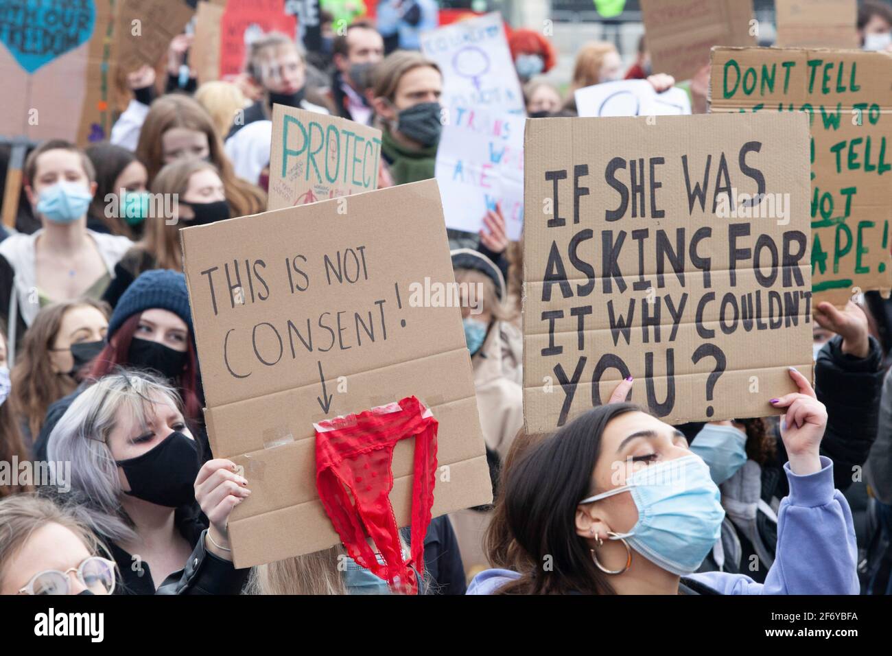 Metropolitan police violence against women and girls hi-res stock ...