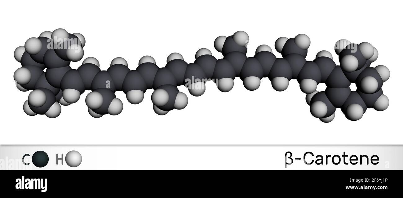 Beta Carotene, provitamin A, is an organic redorange pigment in plants