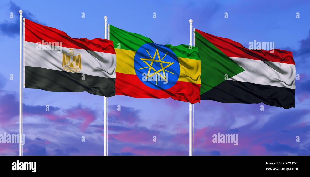 Map of egypt and sudan hi-res stock photography and images - Alamy