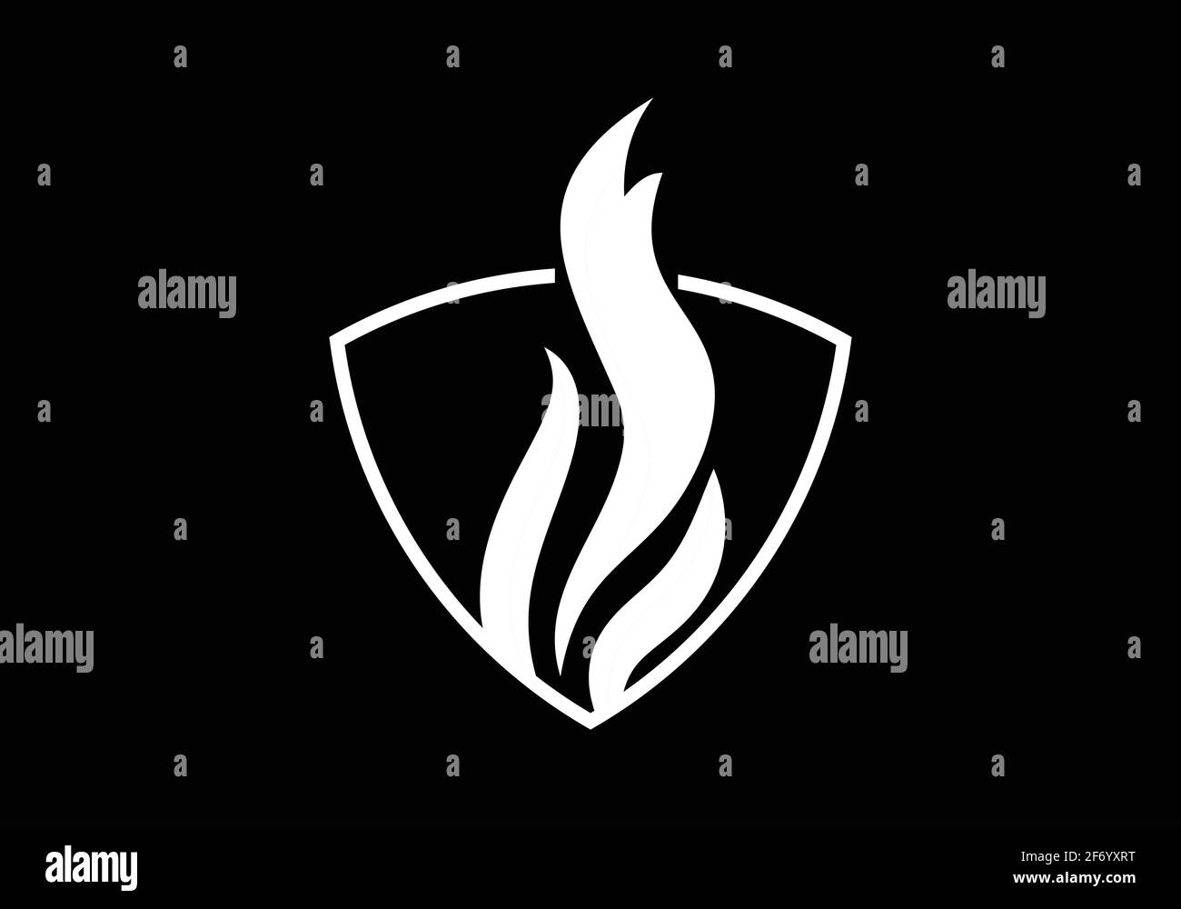 Fire flame vector Icon illustration design template Stock Vector Image ...