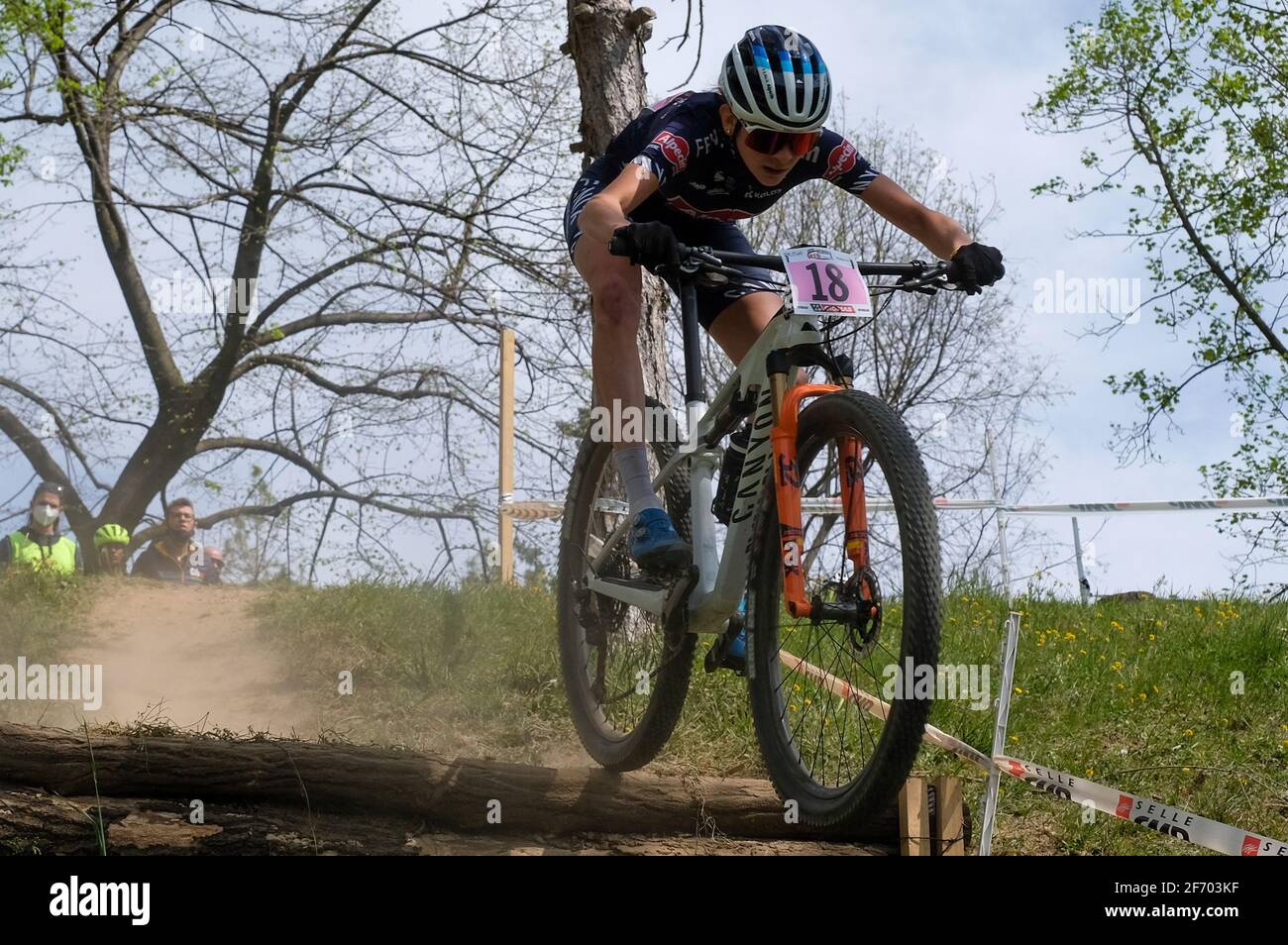 Verona, Italy. 03rd Apr, 2021. (6) Maximilian Foidl - (PL) during 