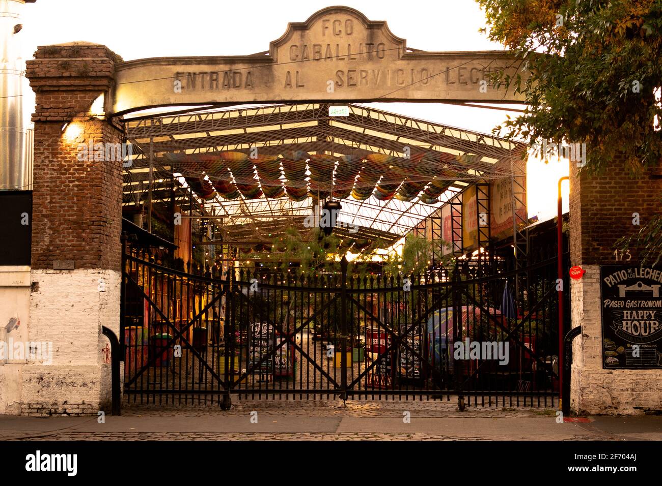food market in buenos aires Stock Photo - Alamy