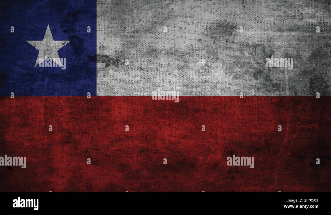 Syria flag with waving grunge texture. Vector background. Stock Vector