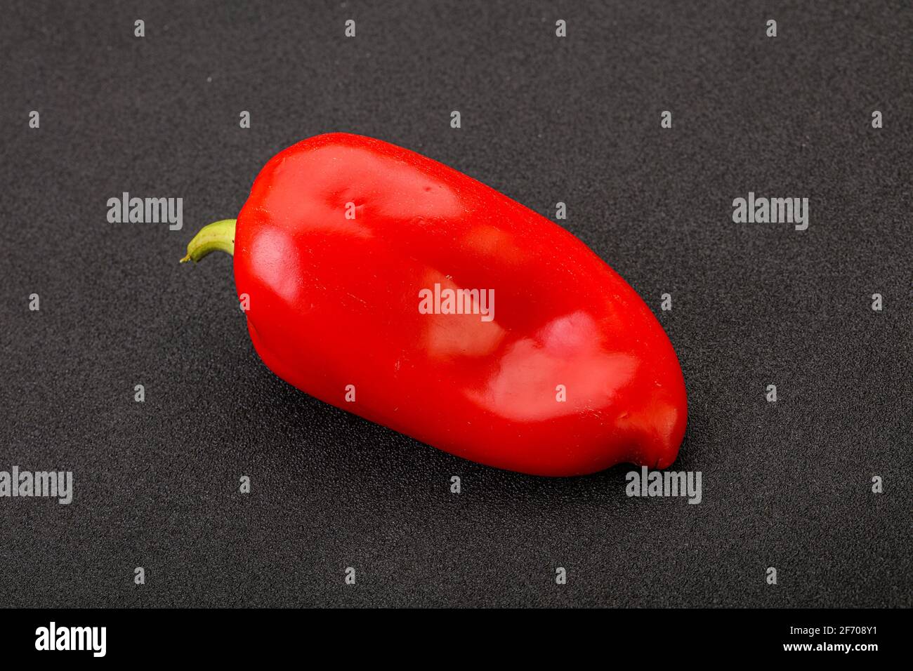 Sweet Red Bell Bulgarian pepper isolated Stock Photo - Alamy