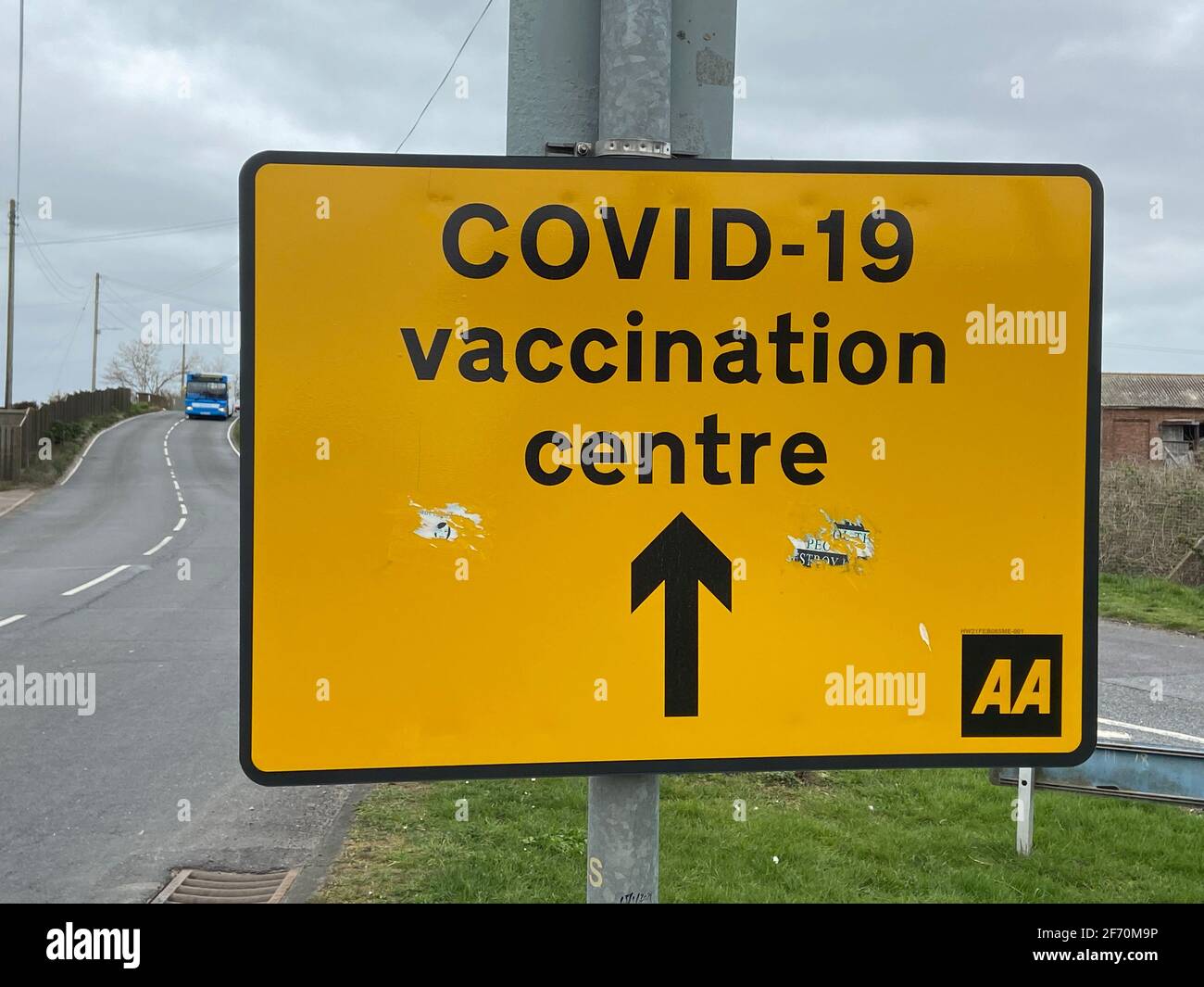 Covid19 vaccination Centre, New Romney, East Sussex, UK 03.03.2021