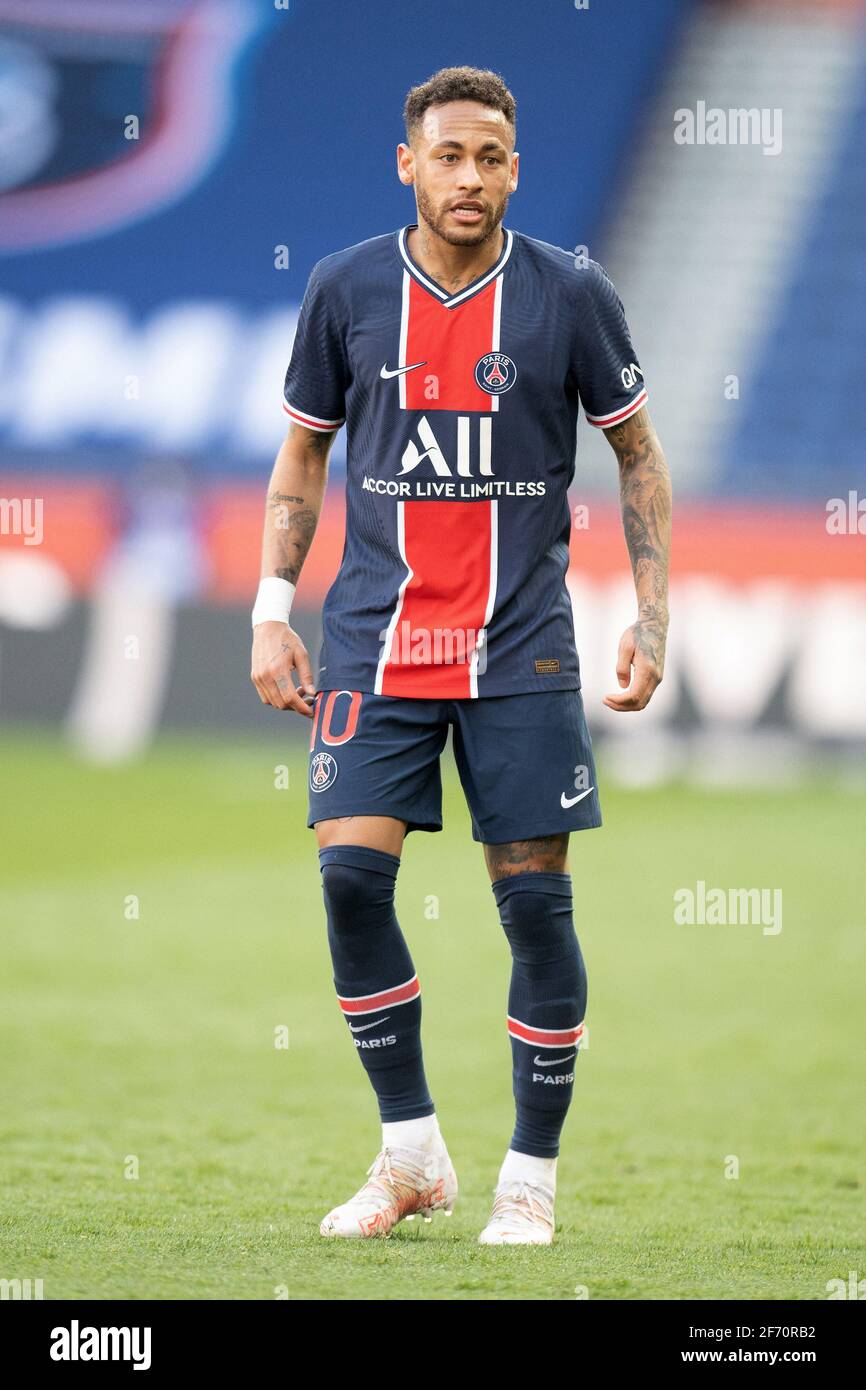 Flocage PSG Neymar Jr 2021/2022 Away LDC Footpress Noir/Rose
