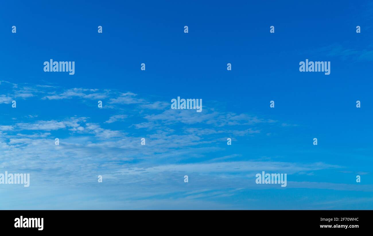 White clouds cumulus floating on blue sky for backgrounds concept Stock ...