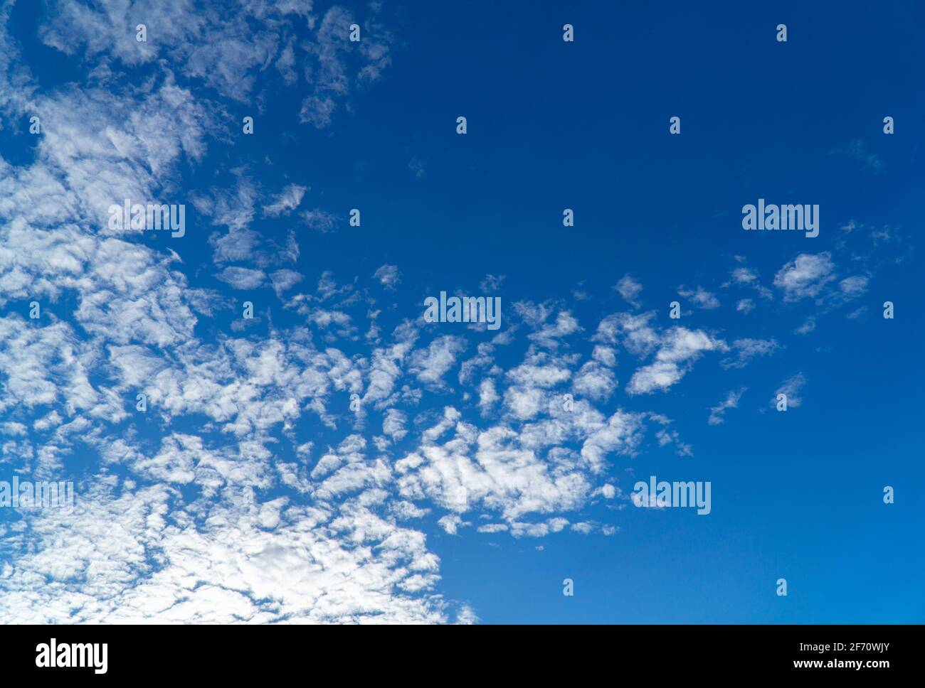 White clouds cumulus floating on blue sky for backgrounds concept Stock ...