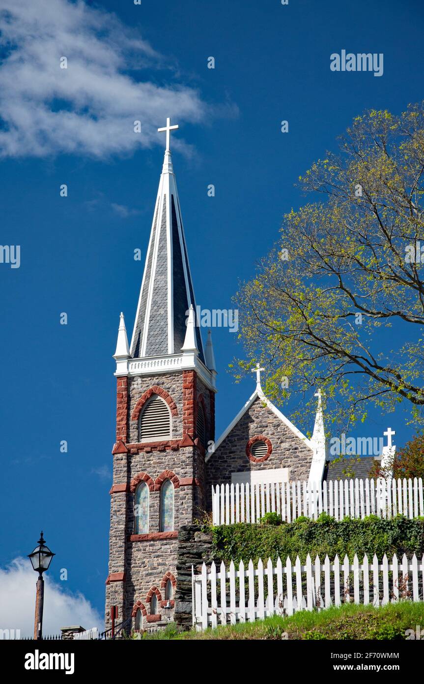 St. Peter's Roman Catholic Church, Harpers Ferry, West Virginia, USA ...