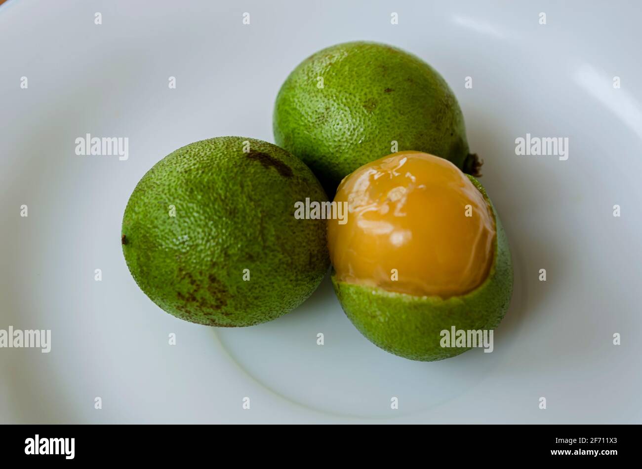 Three Guineps Stock Photo