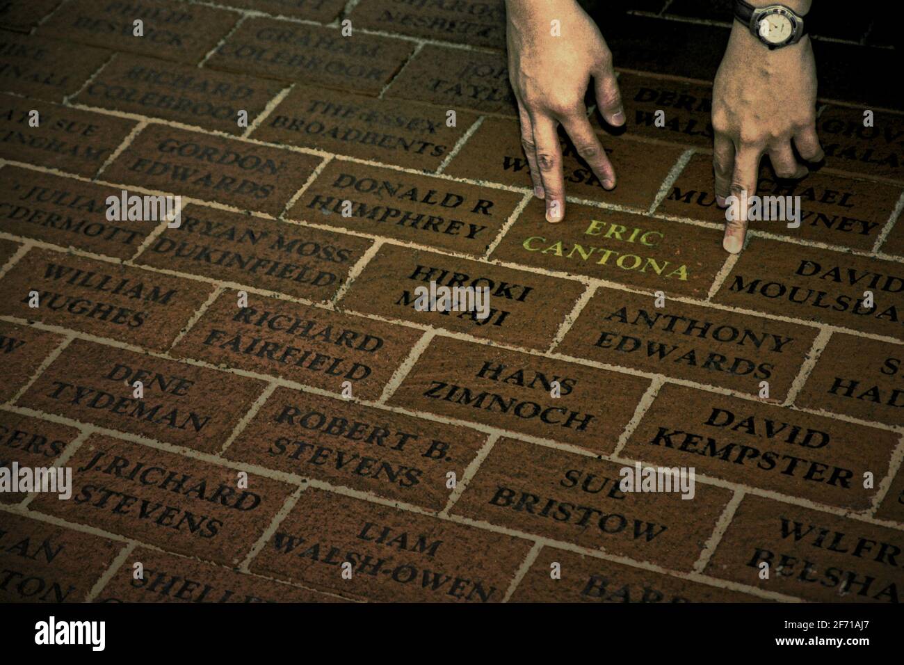manchester-united-wall-of-honor-hi-res-stock-photography-and-images-alamy